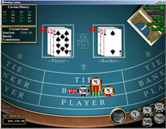 Il gioco del baccarat