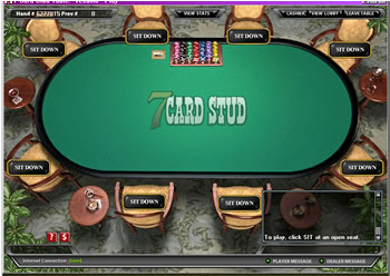 Il gioco del seven card stud poker