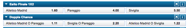 doppia chance