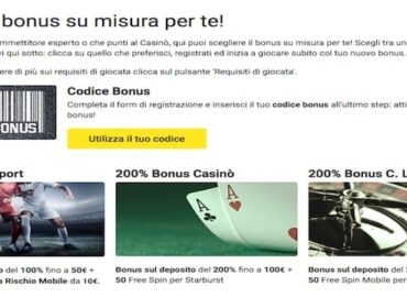 scegli il bonus