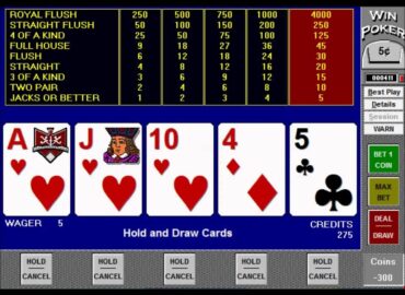 come battere il videopoker