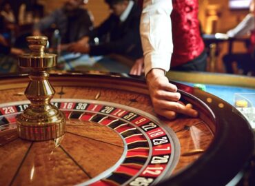 croupier indirizza la pallina
